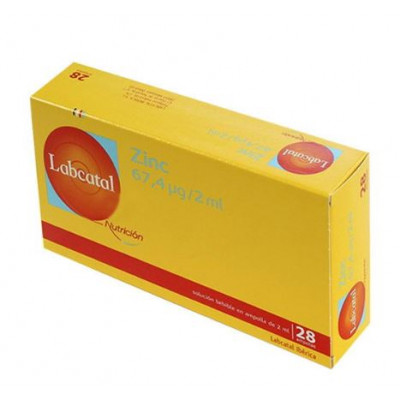 Labcatal Zinc | 28 Ampollas