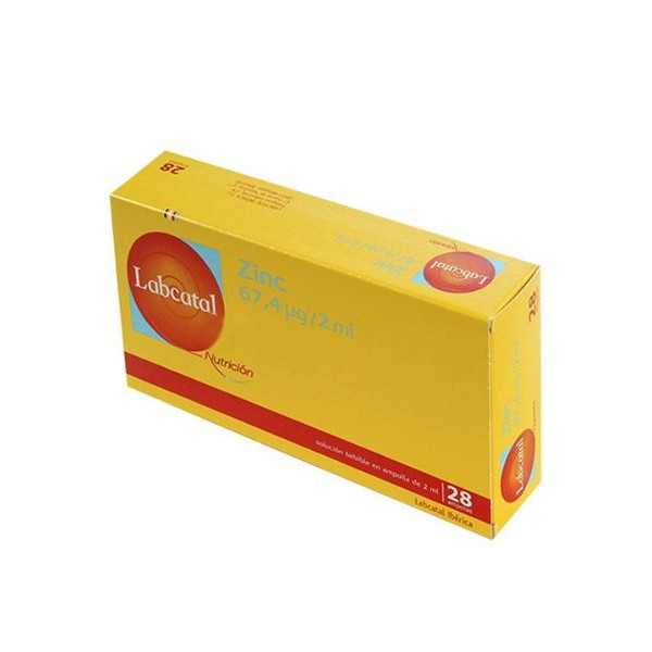 Labcatal Zinc | 28 Ampollas