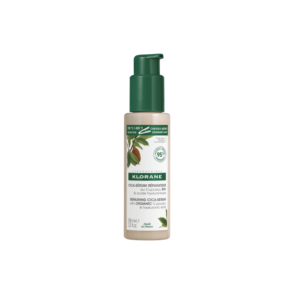 KLORANE CICA-SERUM REPARADOR AL CUPUAÇU BIO & ACIDO HIALURONICO 1 ENVASE 100 ML