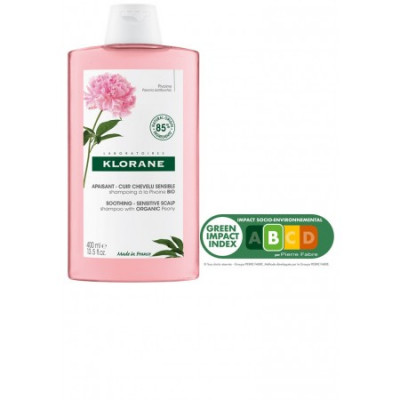 KLORANE CHAMPÚ PEONIA 400 ML