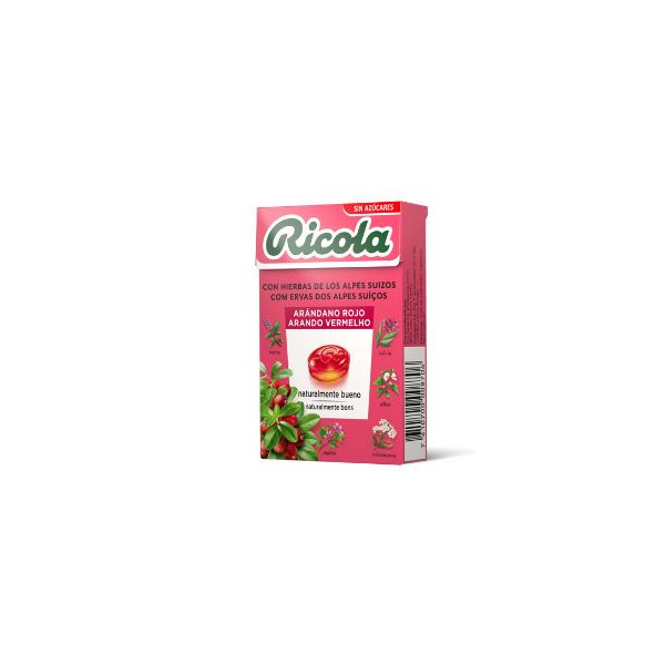 RICOLA CARAMELOS SIN AZUCAR ARANDANO 50 g