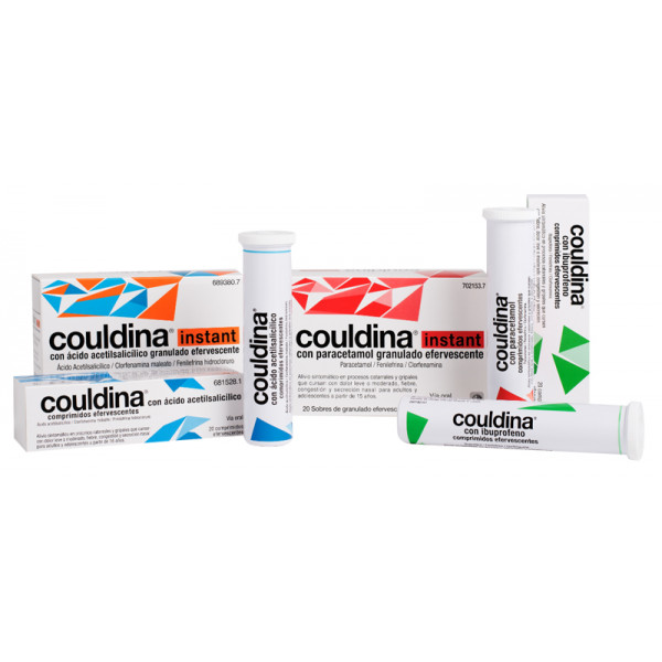 COULDINA INSTANT CON PARACETAMOL 20 SOBRES EFERVESCENTES