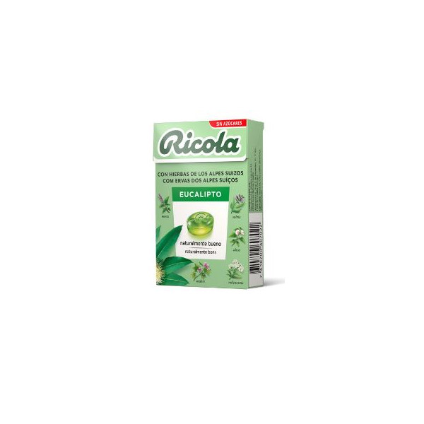 RICOLA CARAMELOS SIN AZUCAR EUCALIPTUS 50 g