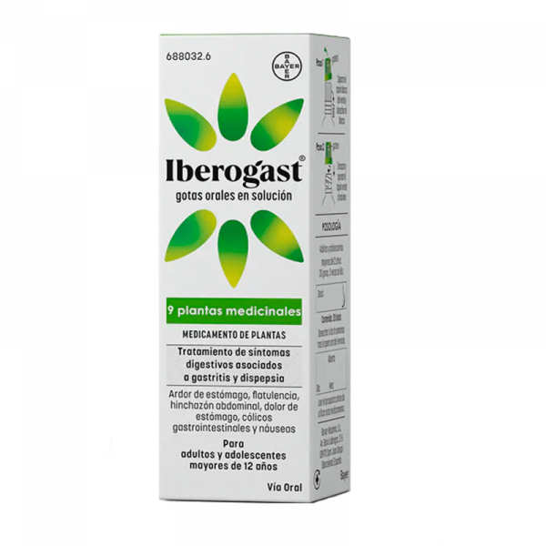 IBEROGAST GOTAS ORALES SOLUCION 100 ML