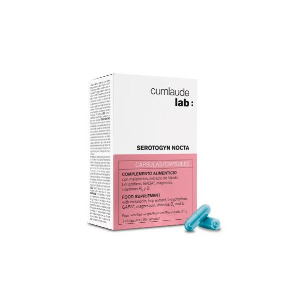 CUMLAUDE LAB: SEROTOGYN NOCTA 30 CAPSULAS