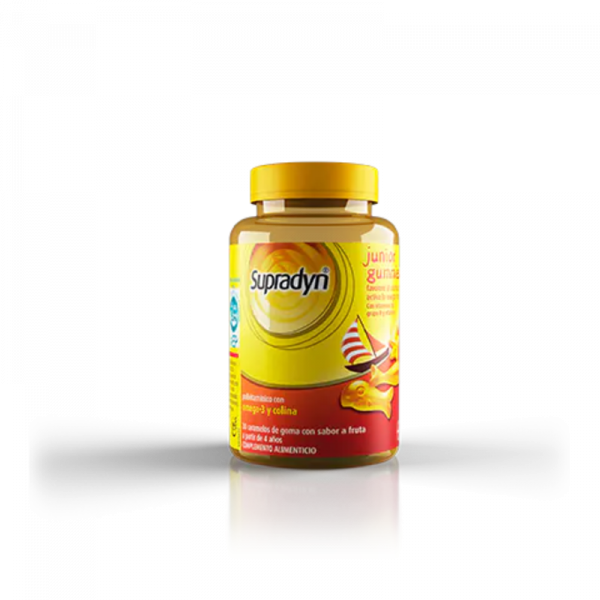 SUPRADYN JUNIOR GUMMIES CARAMELOS DE GOMA 30 U 4