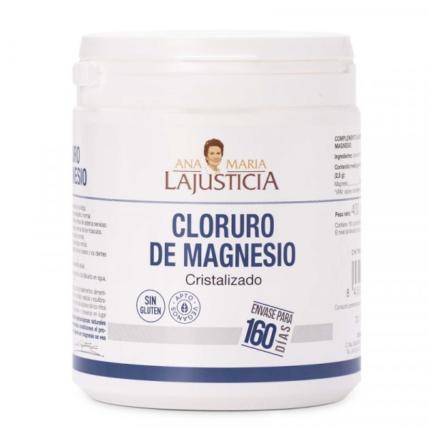 ANA Mº LA JUSTICIA CLORURO DE MAGNESIO CRISTALIZADO 400 g