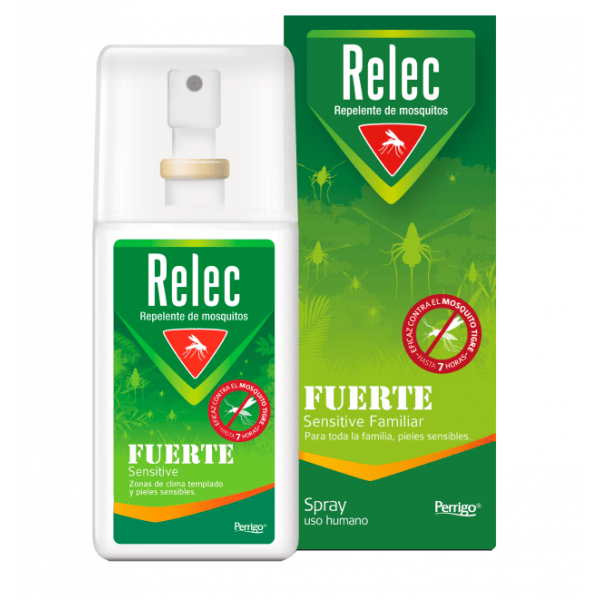 RELEC FUERTE SENSITIVE SPRAY REPELENTE MOSQUITOS