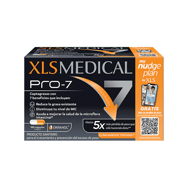 XLS MEDICAL PRO 7 NUDGE 180 CAPS