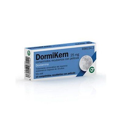 DORMIKERN 25 MG 14 COMPRIMIDOS