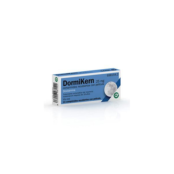 DORMIKERN 25 MG 14 COMPRIMIDOS