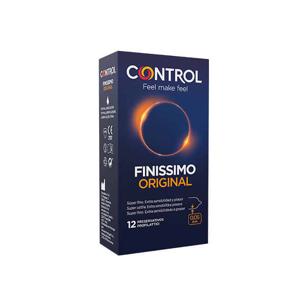 PROFILACTICO CONTROL FINISSIMOS 12 U