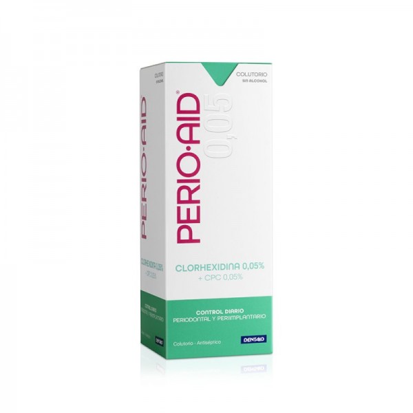 PERIO·AID® CHX 0,05% + CPC 0,05% Mantenimiento y Control - Colutorio 150 ml