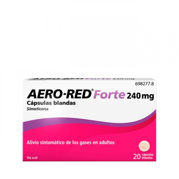 AERO RED FORTE 240 MG 20 CÁPSULAS BLANDAS