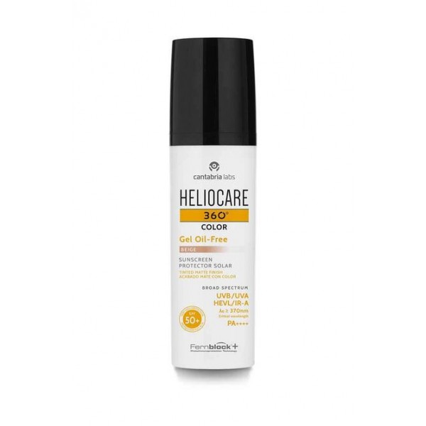 HELIOCARE 360º SPF 50+ COLOR BEIGE GEL OIL-FREE