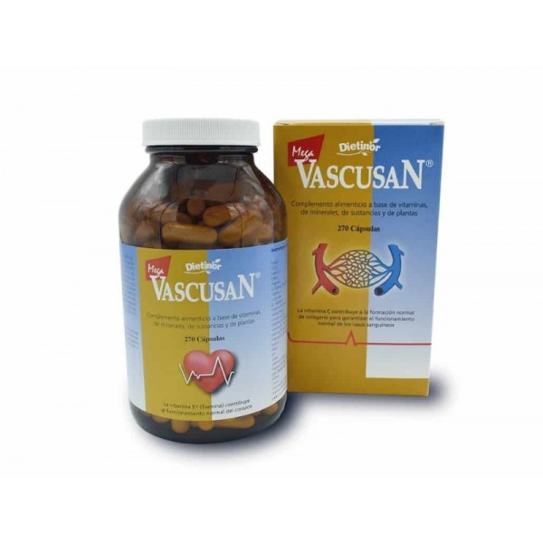 MEGA VASCUSAN 270 CÁPSULAS DIETINOR