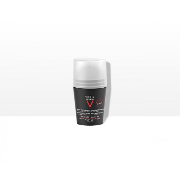 VICHY HOMME DESODORANTE ANTI-TRANSPIRANTE CONTROL EXTREMO ROLL-ON
