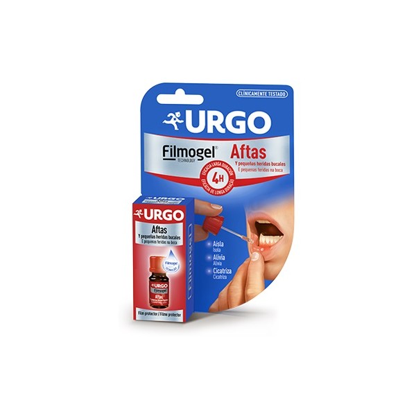 Urgo Aftas Bucales Solución 6 ml | Alivio inmediato y protección duradera