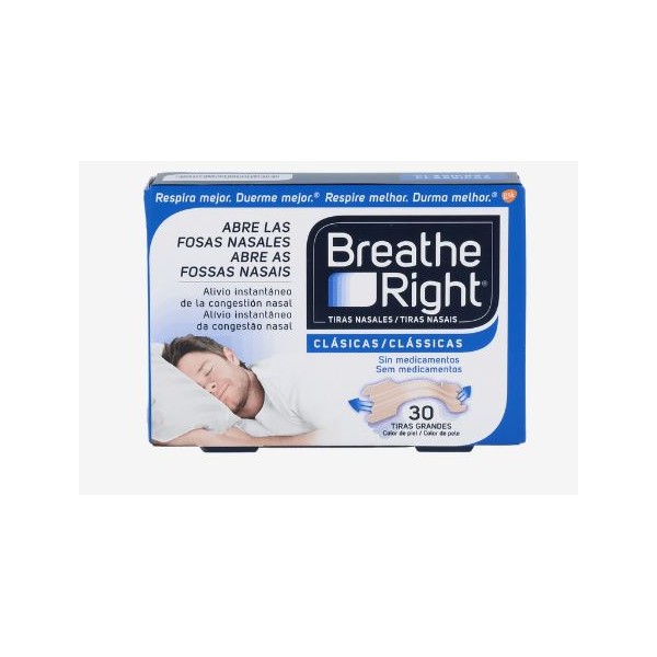 TIRA NASAL BREATHE RINGHT 30GD