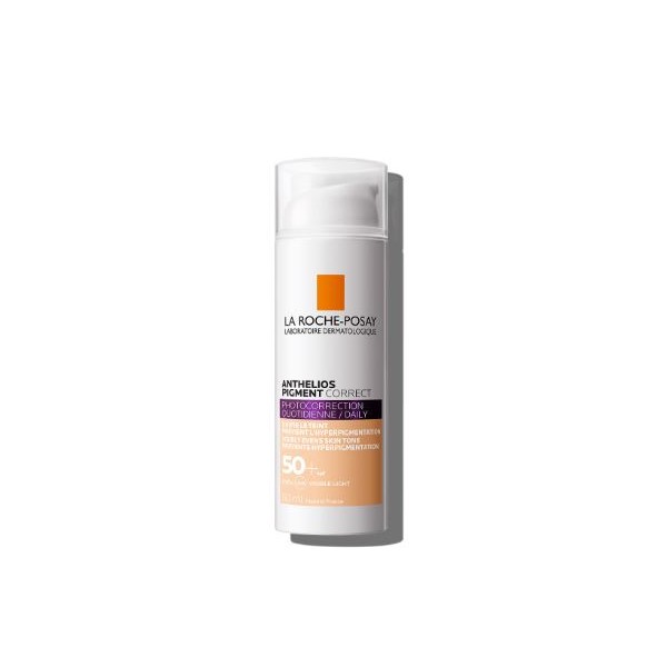 ANTHELIOS PIGMENT CORRECT 50+ CREMA COLOR CLARO
