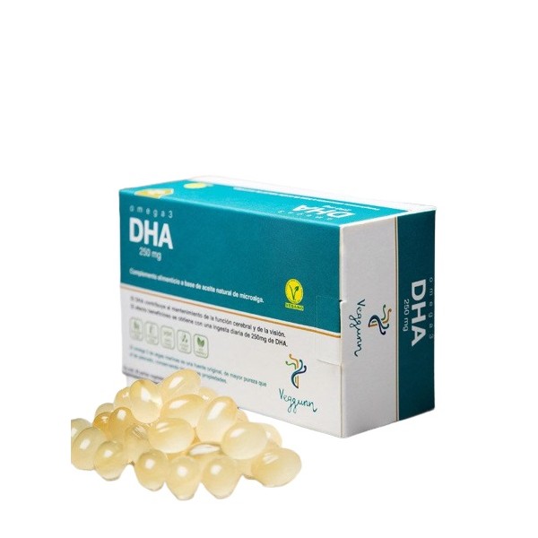 VEGGUNN OMEGA 3 DHA 250 MG 60 CAPSULAS