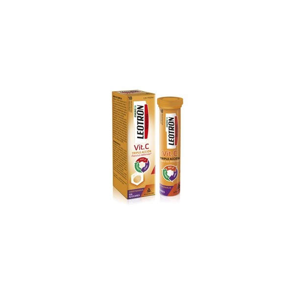 LEOTRON VIT C NARANJA 36 COMPRIMIDOS EFERVESCENTE