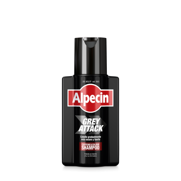 ALPECIN CHAMPU GREY ATTACK 1 BOTELLA 200 ML