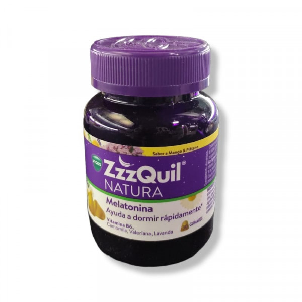 ZZZQUIL 30 GOMINOLAS SABOR MANGO PLATANO