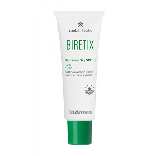 BIRETIX HYDRAMAT DAY SPF 30 FLUIDO MATIFICANTE HIDRATANTE 1 ENVASE 50 ML