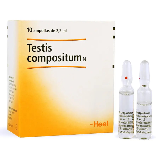 Heel Testis Compositum | 10 Ampollas