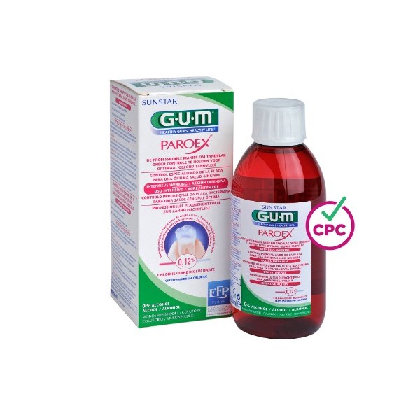 GUM PAROEX CLORHEXIDINA 0,12% COLUTORIO 300 ML