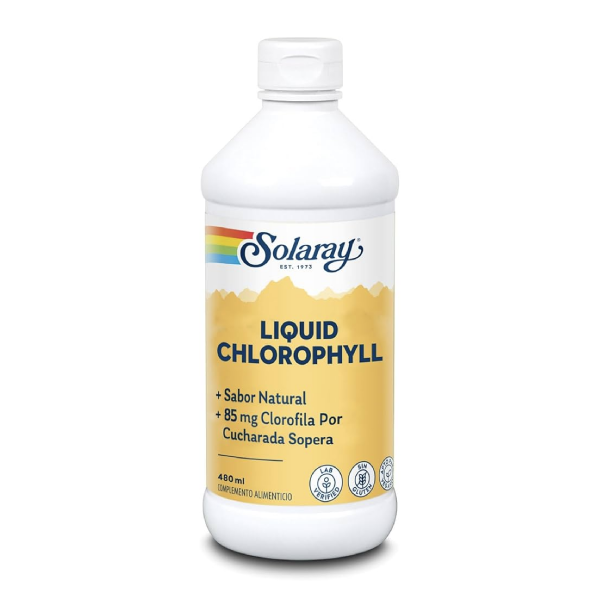 SOLARAY CLOROFILA LIQUIDA 480 ML.