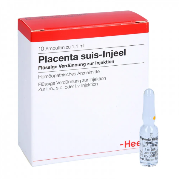 PLACENTA SUIS-INJEEL 10 AMPOLLAS