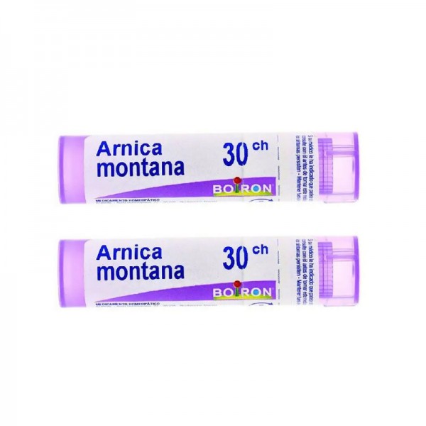 ARNICA MONTANA BOIRON 30 CH GLOBULOS 2 TUBOS 4 G