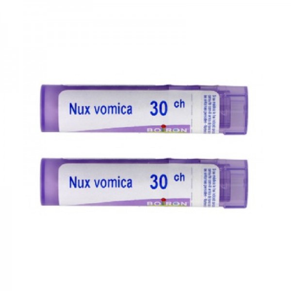 Boiron Nux Vomica 30 CH | 2 Tubos en Gránulos