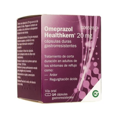 OMEPRAZOL HEALTHKERN 20 MG 14 CAPSULAS GASTRORRE