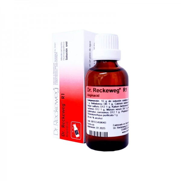 Dr Reckeweg R1 Anginacid | Gotas homeopáticas para infecciones