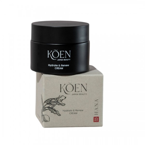 HANA Crema Reparadora Pieles Secas y Normales 50 ml | Nutrición y Suavidad KOEN