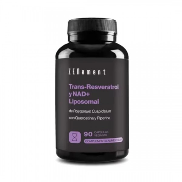 ZENement Trans-Resveratrol 500 mg + NAD+ 90 cápsulas | Antioxidante