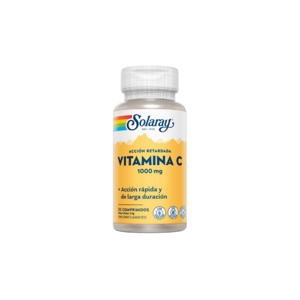 SOLARAY VITAMINA C 1000MG 30 COMP