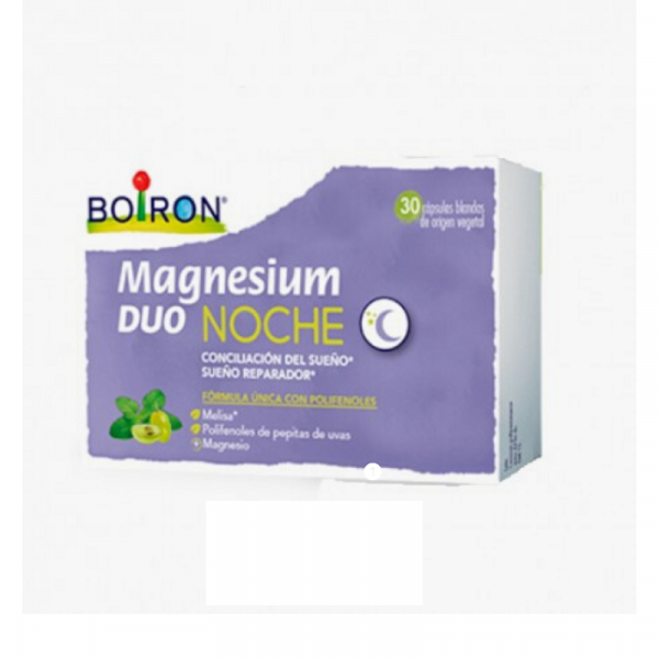 Magnesium DUO NOCHE (SUEÑO Y DESCANSO) 30 CÁPSULAS BOIRON