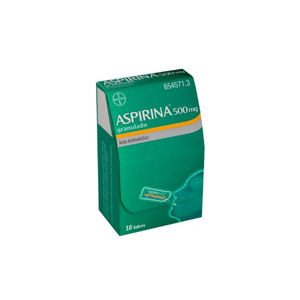 ASPIRINA 500 MG 10 SOBRES GRANULADO