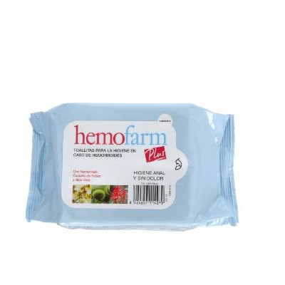 HEMOFARM PLUS 40 TOALLITAS...