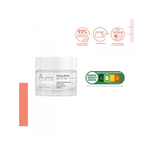 AVENE HYALURON ACTIV B3 CREMA REGENERADORA CELULAR 1 TARRO 50 ML