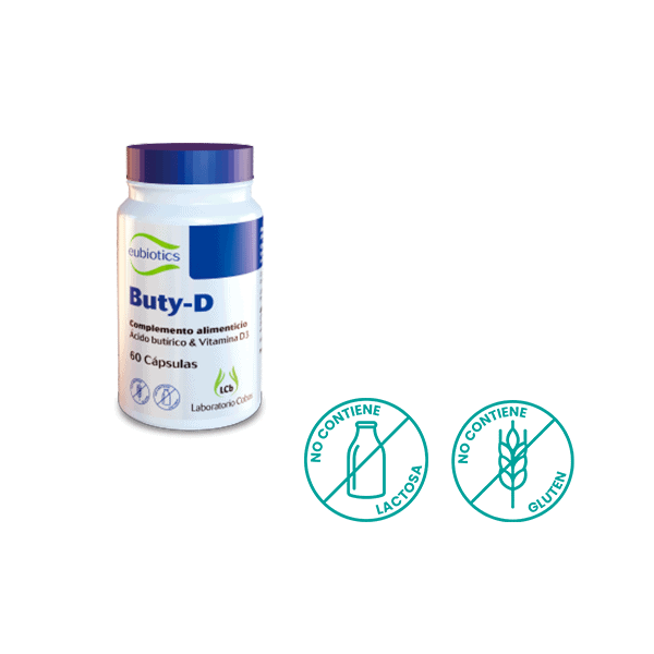 EUBIOTICS BUTY-D 60 CAPSULAS