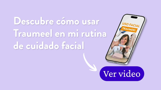 Cómo utilizar Traumeel en la rutina de cuidado facial